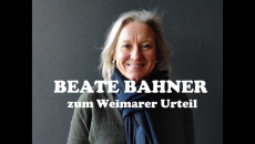 Beate Bahner zum Weimar Urtei